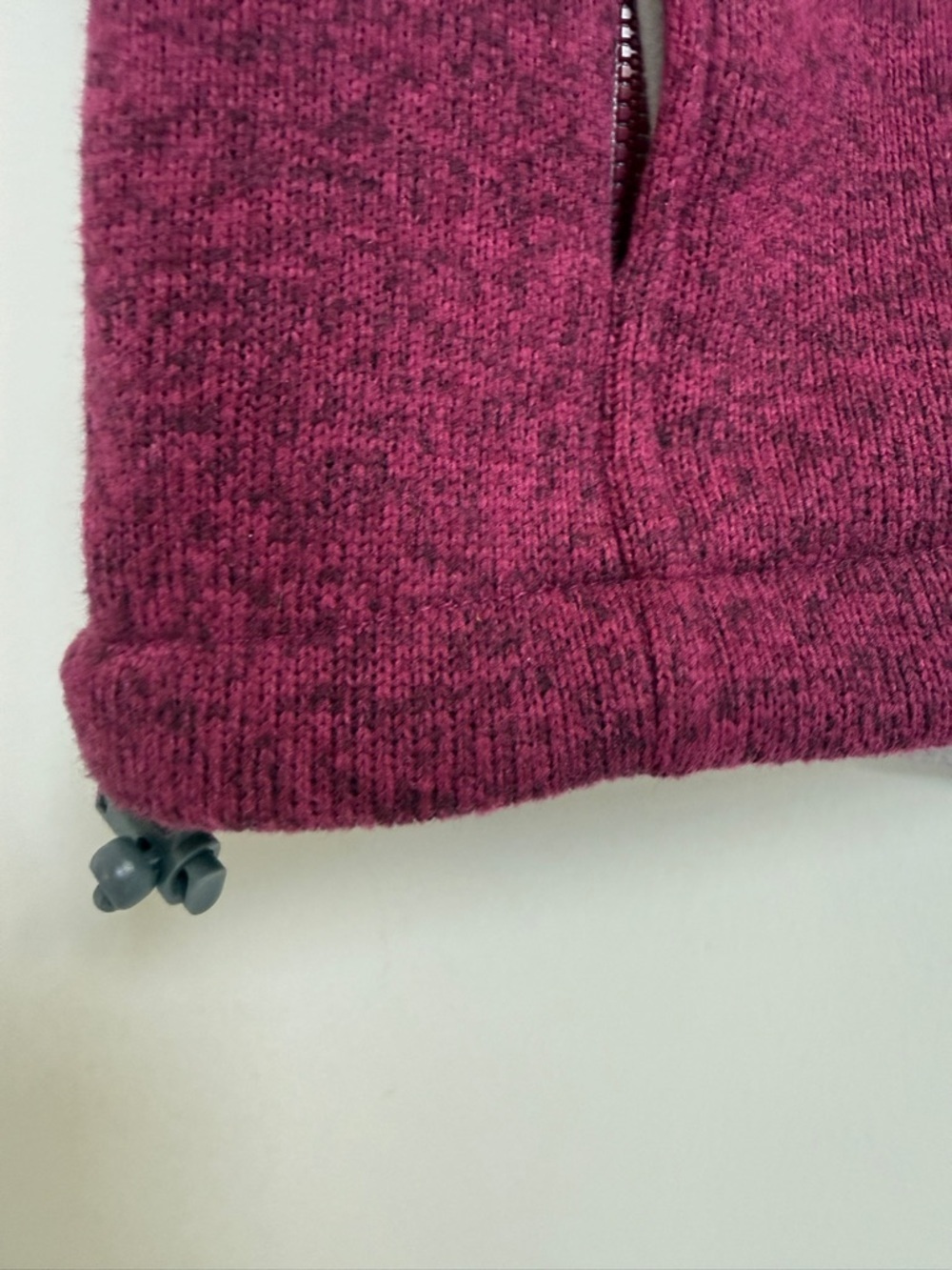 PETER MILLAR FULL ZIP VEST MAROON Size Large - Picture 9 of 9